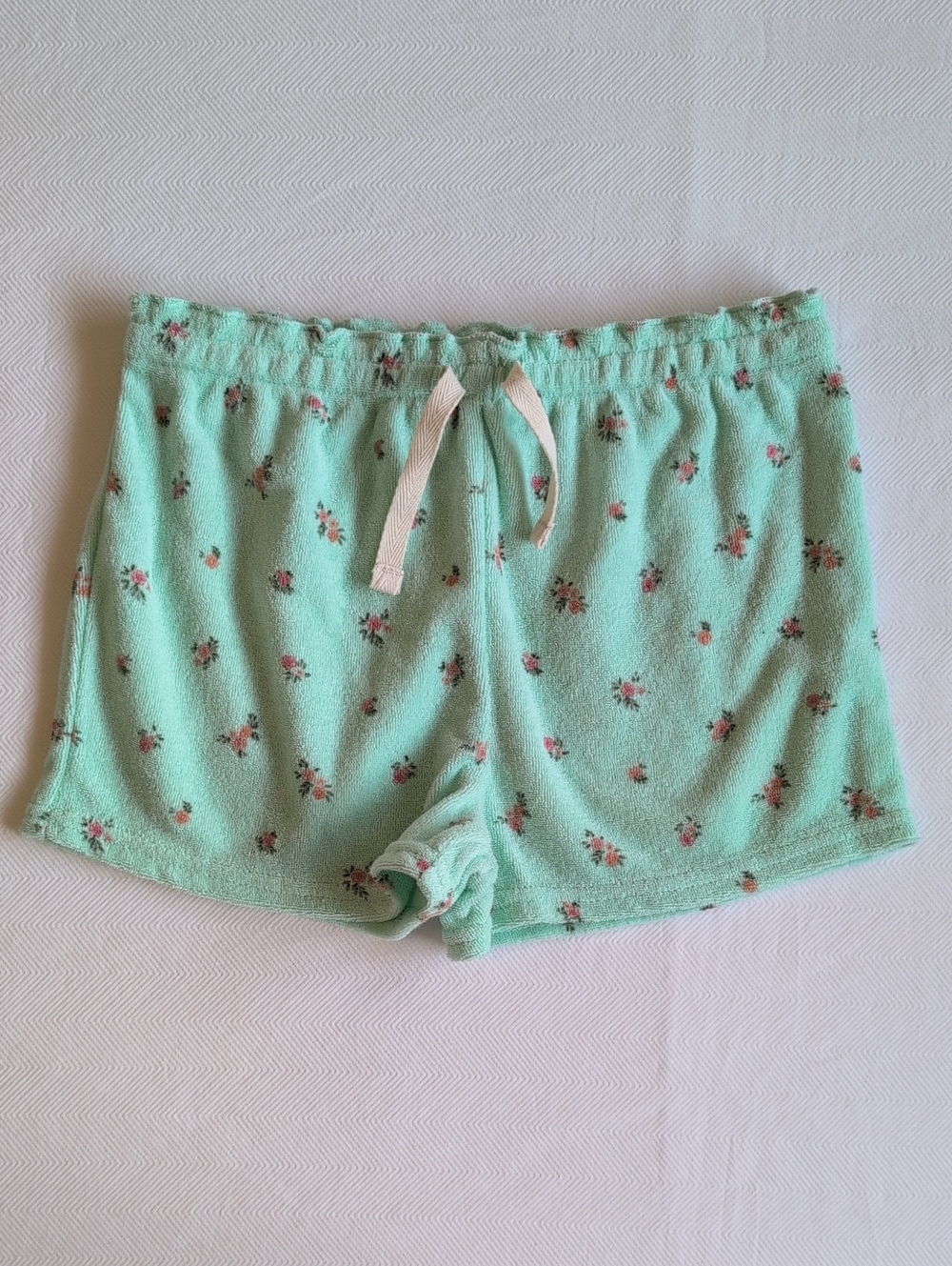 H&M Toddler Girls Floral French Terry Shorts Size 4T Like New
